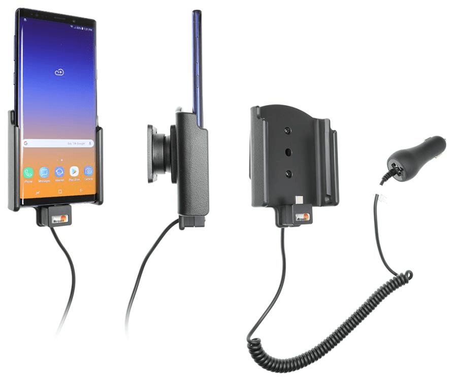 Brodit holder/charger Samsung Galaxy Note 9 cig.plug