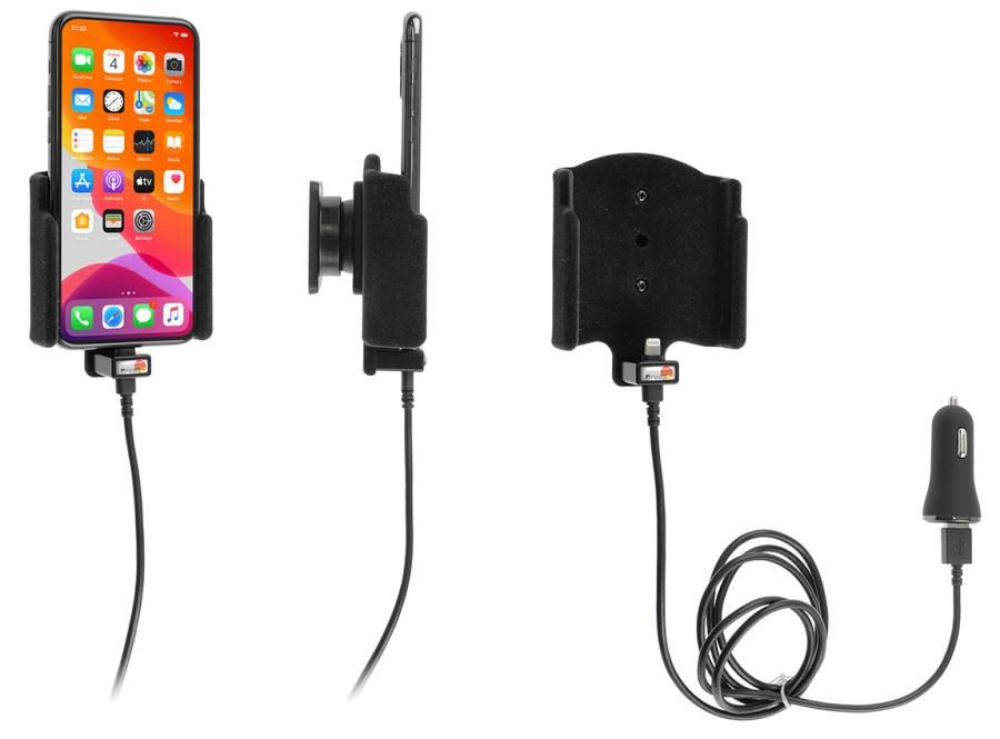 Brodit Active holder Apple iPhone 11 Pro USB sig.plug-padded