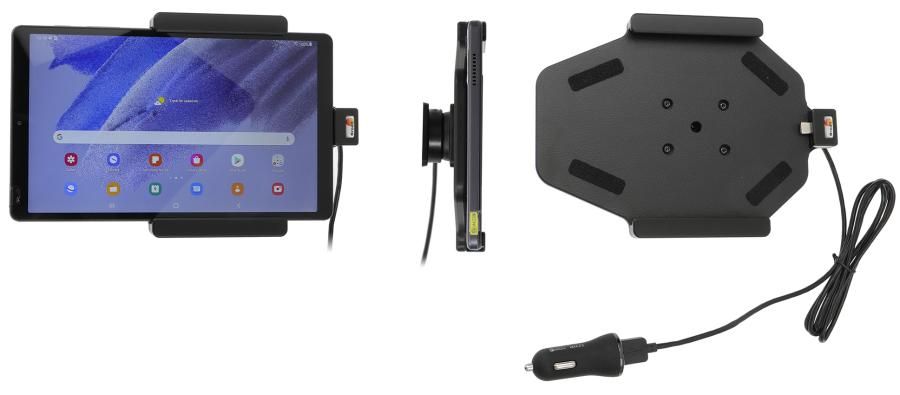 Brodit holder/charger Samsung Tab A7 Lite USB cig.