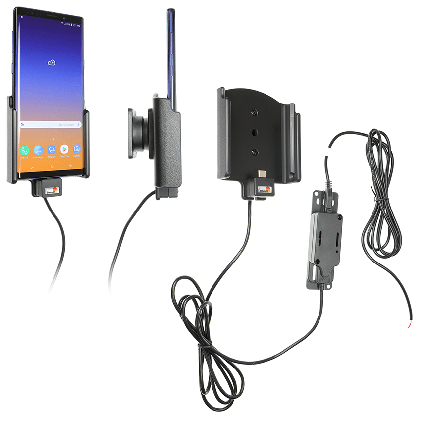 Brodit houder/lader Samsung Galaxy Note 9 - fixed instal.