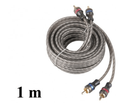 Audio kabel 2x RCA M - RCA M 1m