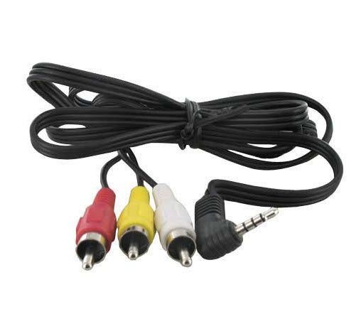 Audio kabel 3.5mm Jack M Plug - 3x RCA M 1.5m