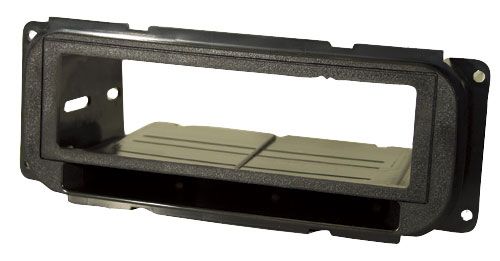 1-DIN frame Chrysler 300, Dodge + opbergbakje 06-11zwart
