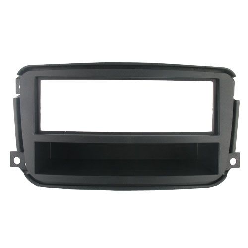 1-DIN frame Smart Fortwo 10-14 zwart