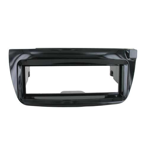 1-DIN frame Fiat Doblo 10-15, Opel Combo 12-15 piano zwart