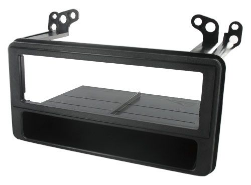 1-DIN frame Toyota Celica, RAV4  01-05 met bakje, zwart