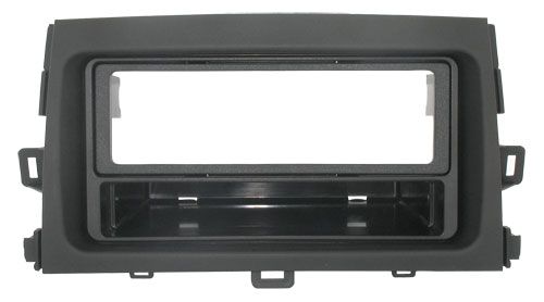 1-DIN frame Toyota Corolla  09-13 met bakje, zwart