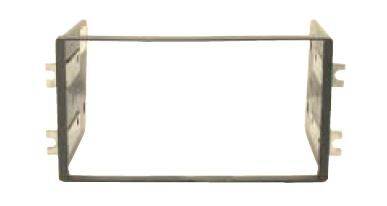 2-DIN frame Kia Carnival 02-06, zwart