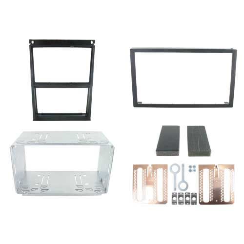 2-DIN frame Scania R-series 12-18 zwart