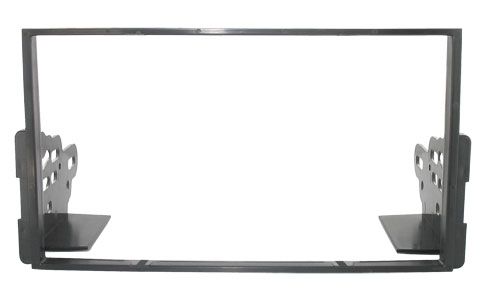 2-DIN frame Nissan Cube 10-14 Toyota Voxy 07-, zwart