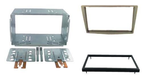 2-DIN frame Opel Zafira 05-11 antraciet