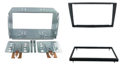 2-DIN frame Opel Agila, Suzuki Ignis 04-08 zwart