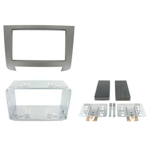 2-DIN frame Ssangyong Rexton 13-17, donker antraciet
