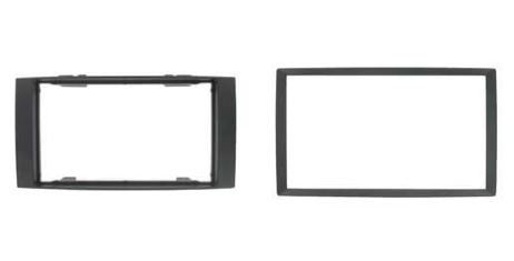 2-DIN frame VW T5 03-09 Touareg 02-10 zwart
