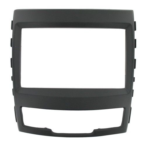 2-DIN frame Ssangyong Korando 11-13, zwart