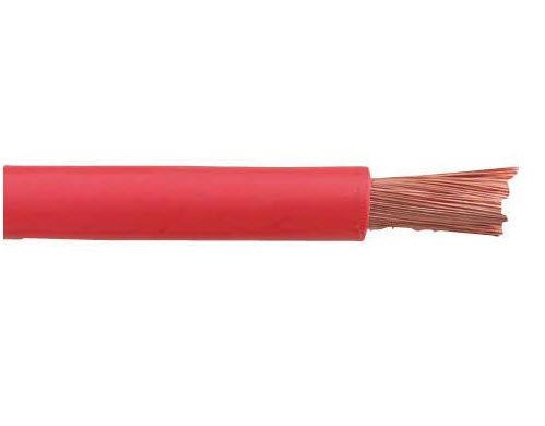 Stroom kabel 16 mm² rood 50m