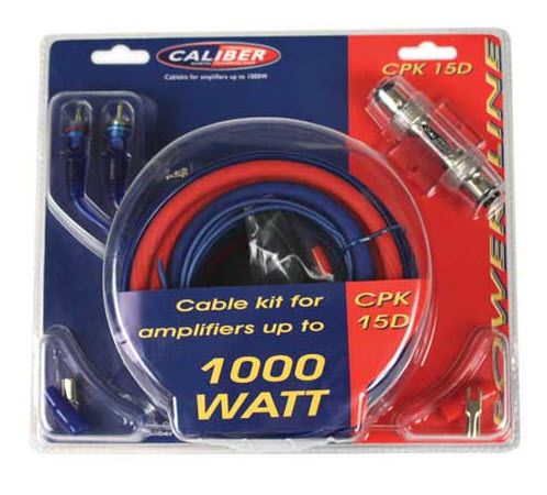 kabel kit voor versterkers tot 1000 watt