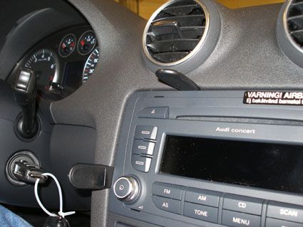 Proclip Audi A3 07-13 Center mount-NOT for navigation