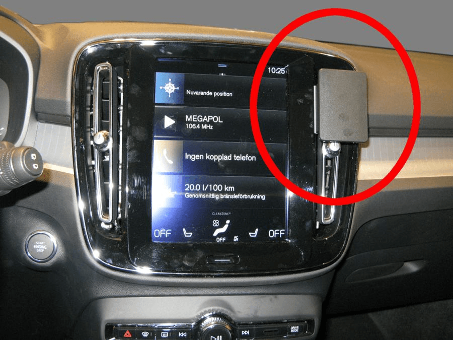 Proclip Volvo XC40 18- EC40 25- Angled mount