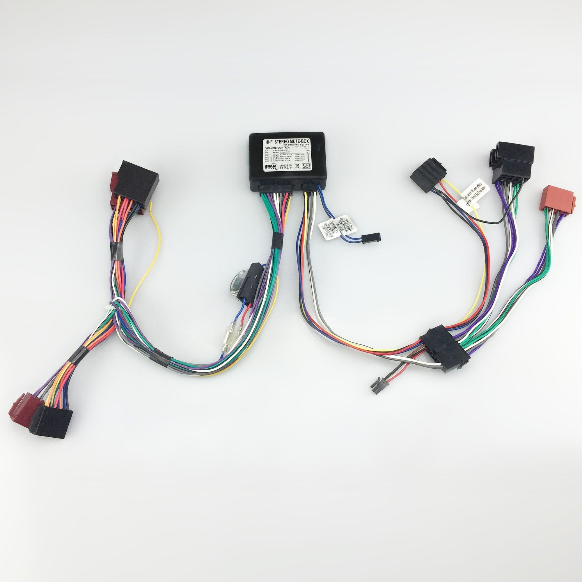 ISO2CAR HiFi Stereo mute adapter