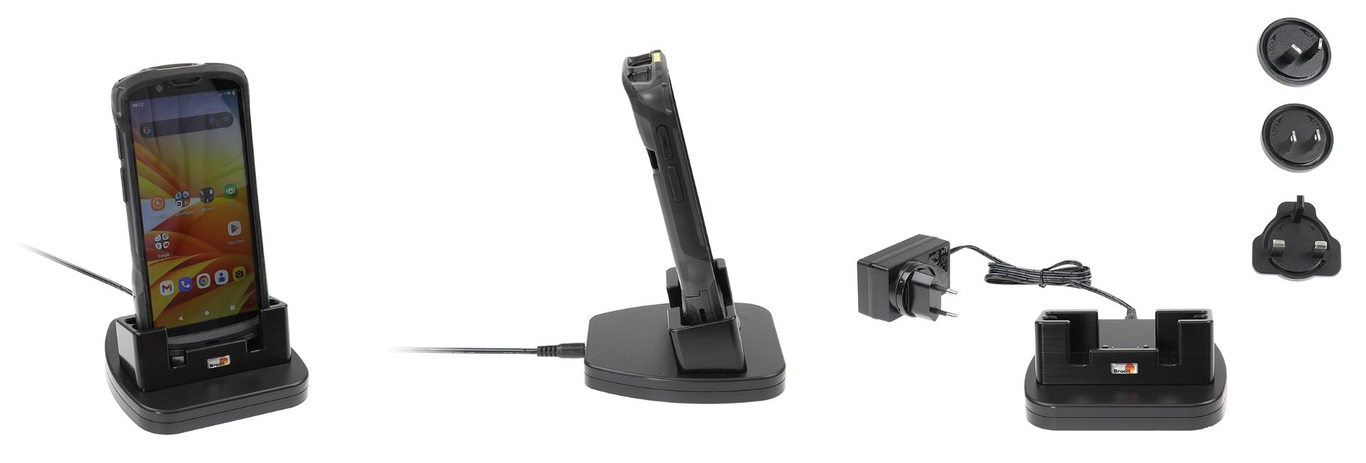 Brodit table stand for Zebra TC53/TC58 with rugged boot