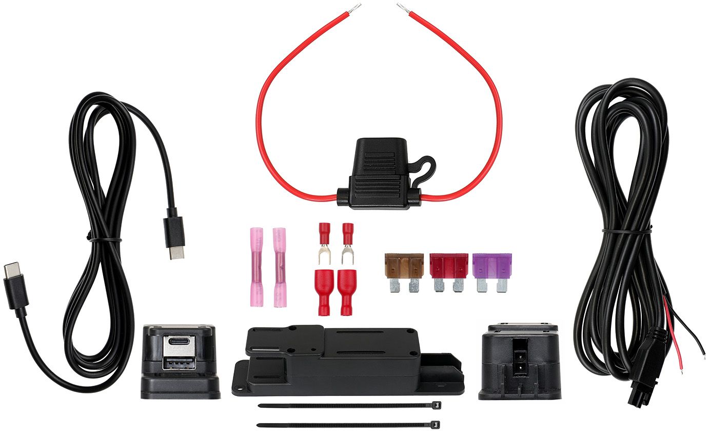 Brodit Hard-Wired Power Supply usbC+A 60W-2 pin molex