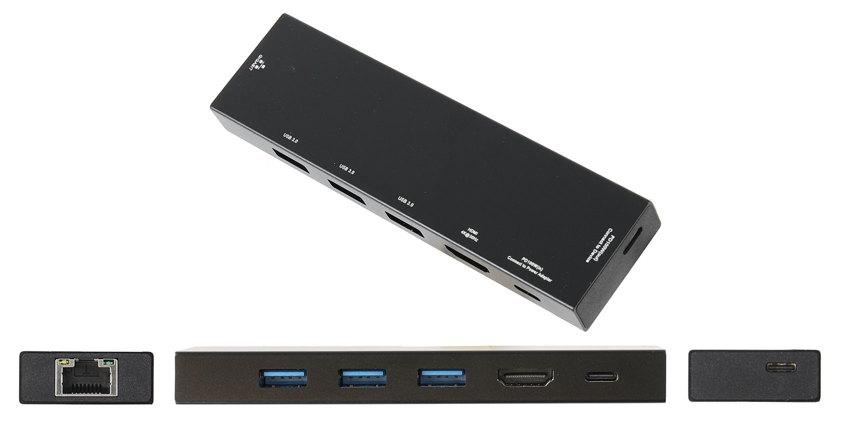 Brodit 6-Port Expansion Hub 4K usbC