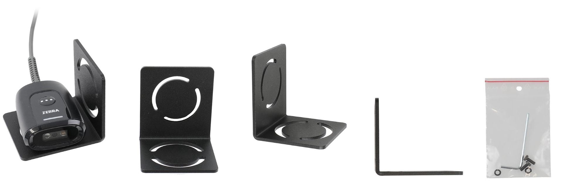 Brodit L-Bracket for Zebra Scanner - metal