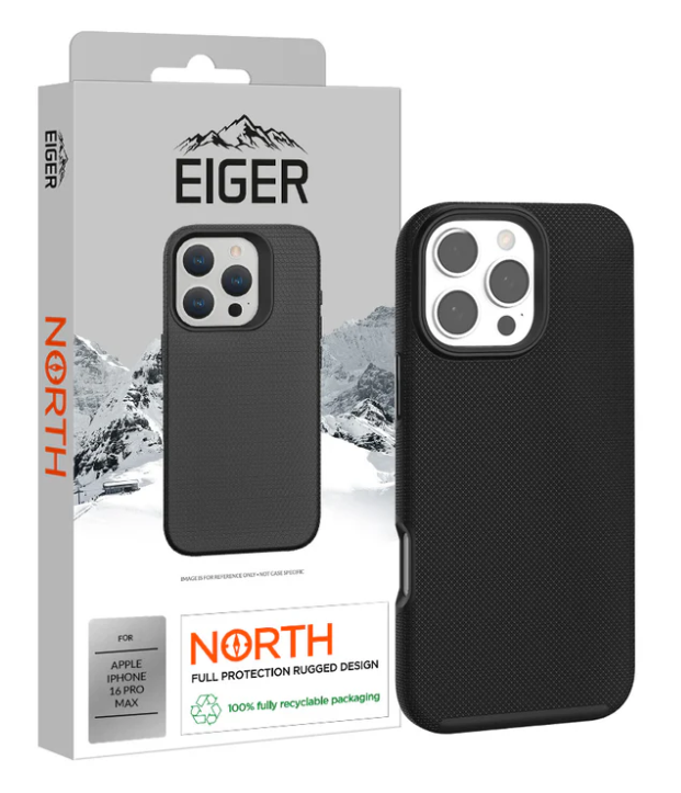 Eiger North case Apple iPhone 16 Pro Max - black