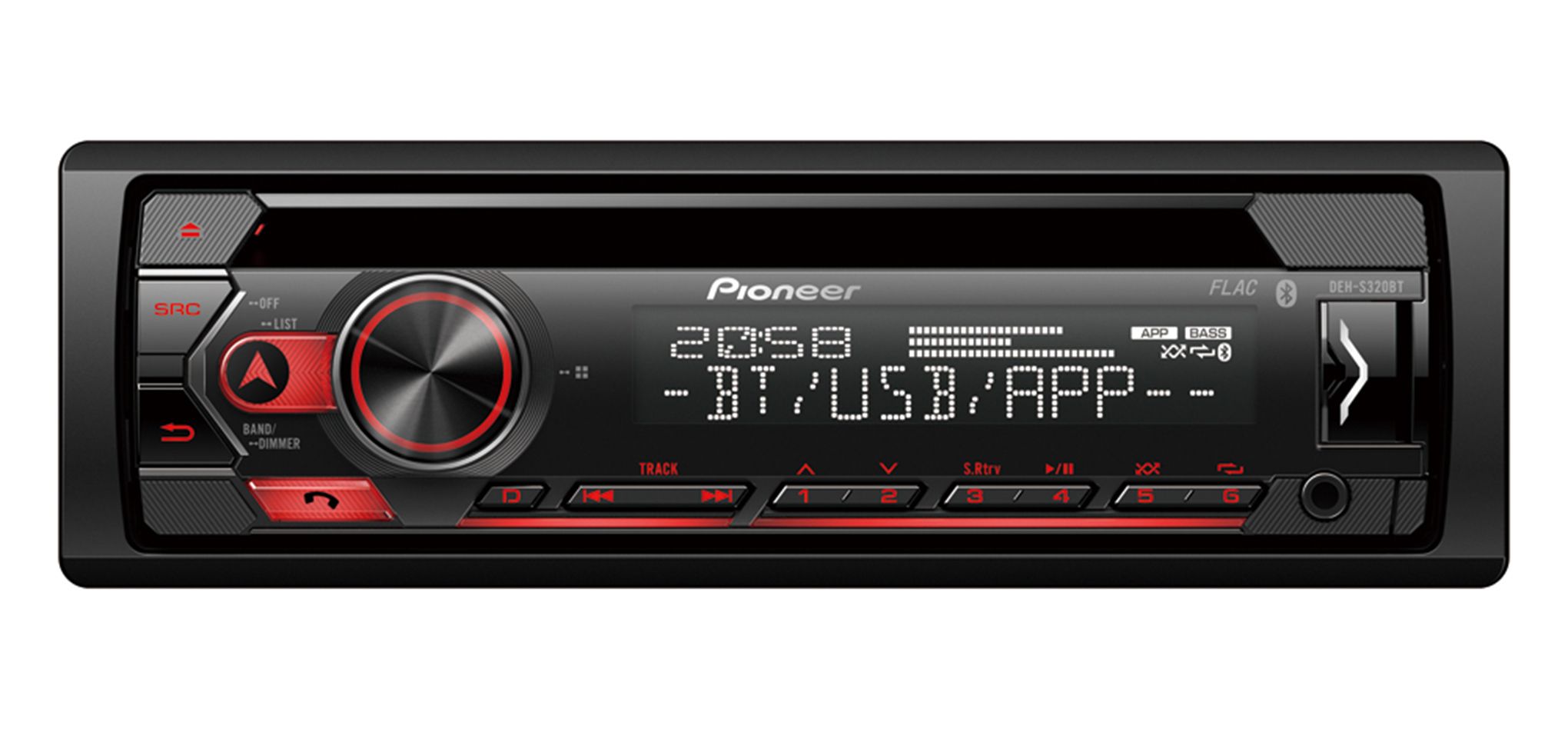 Pioneer DEH-S320BT 1DIN CD/BT/USB/Spotify