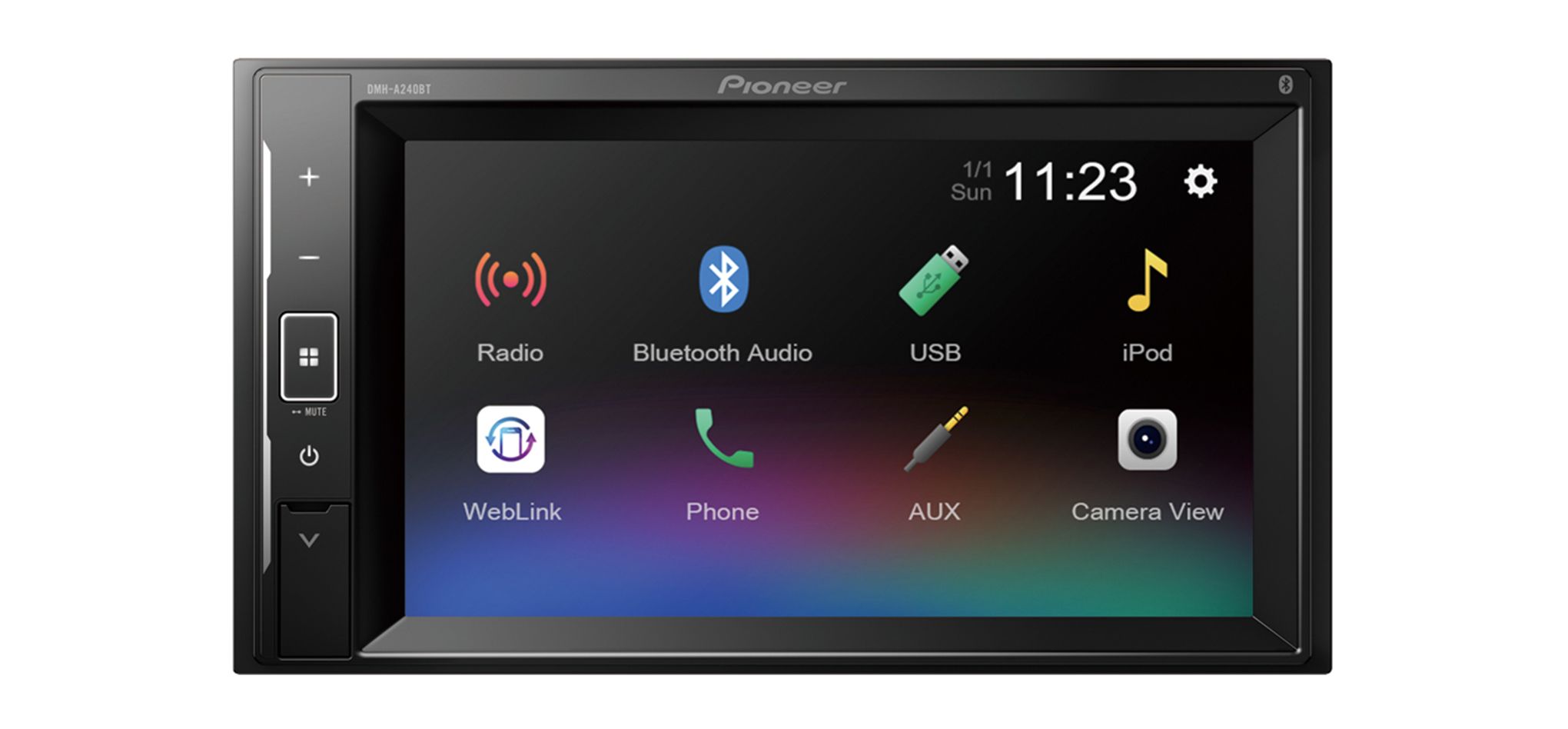 Pioneer DMH-A240BT  2DIN 6.2