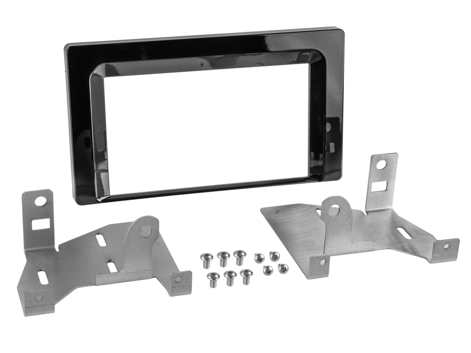 2-DIN frame Toyota Aygo X 22-23 piano zwart