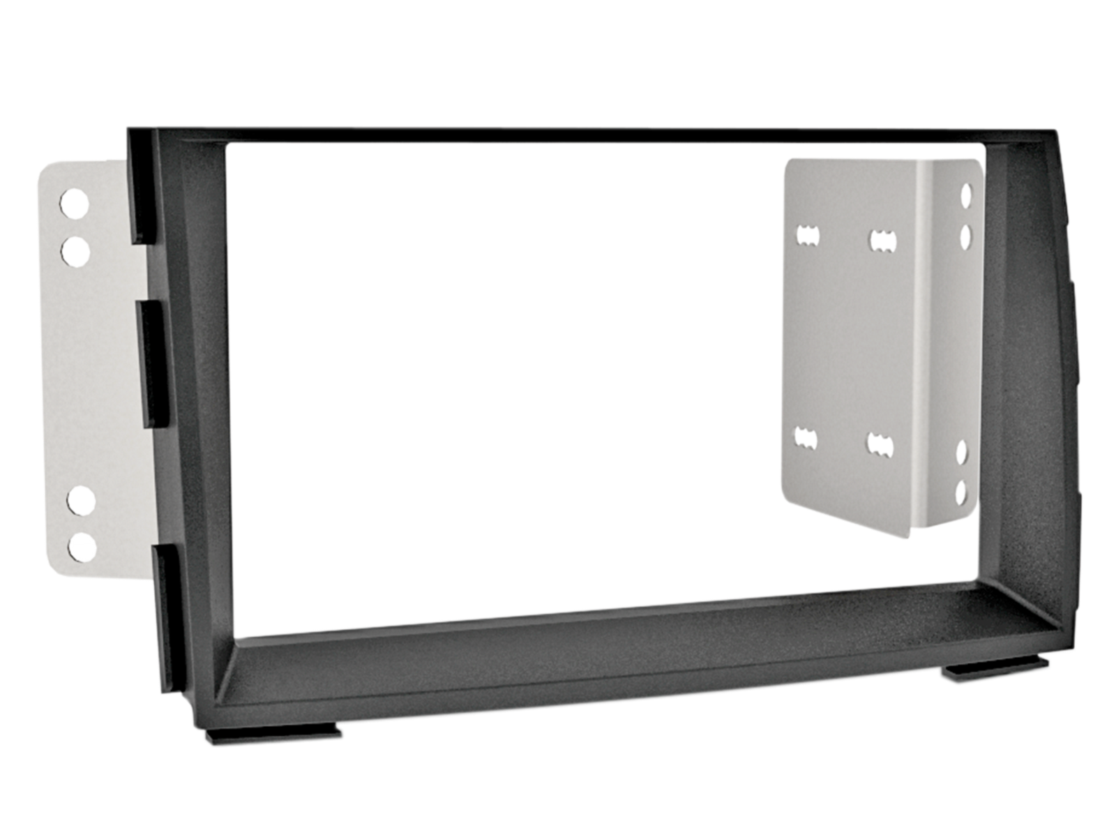 2-DIN frame Kia Venga 09-19  zwart