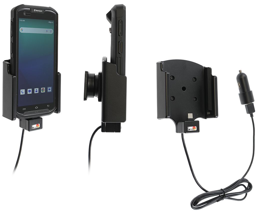 Brodit houder/lader Newland MT93 USB sig.plug-3A+usbC-boot