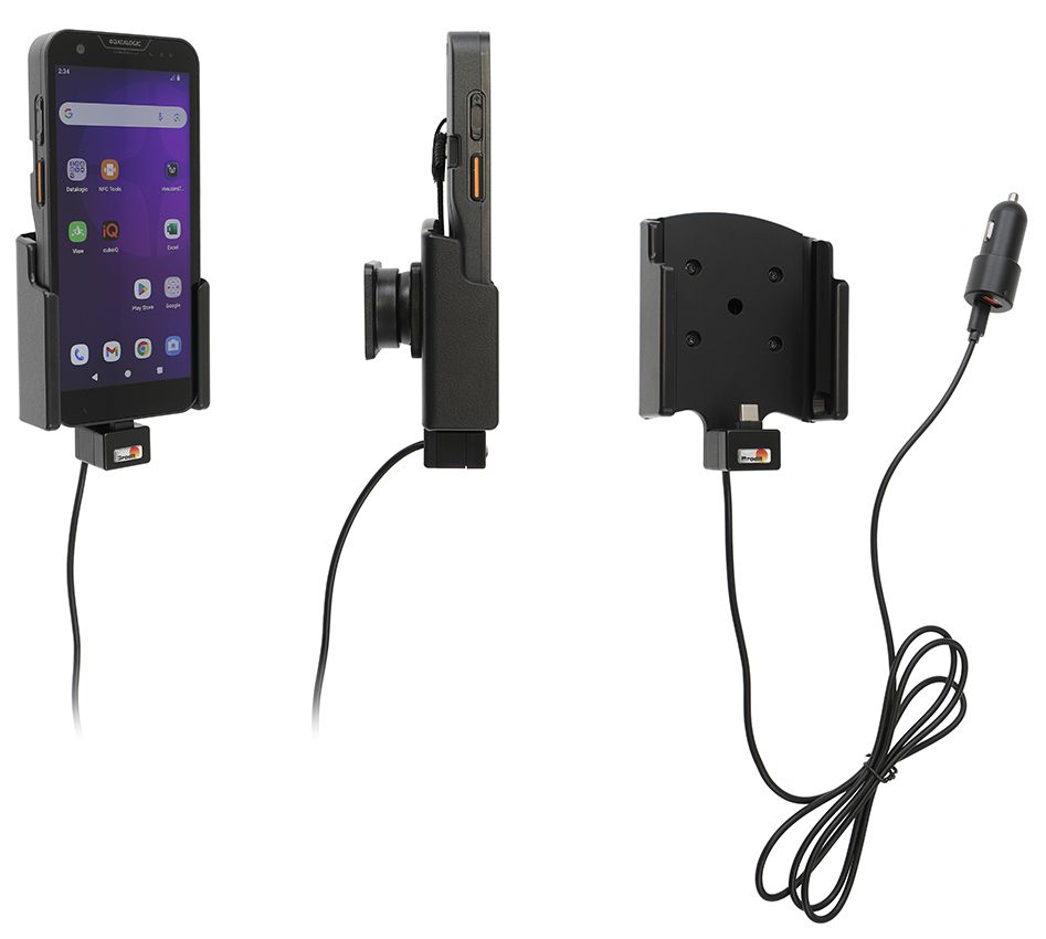Brodit houder/lader Datalogic Memor 30-35 USB sig.plug