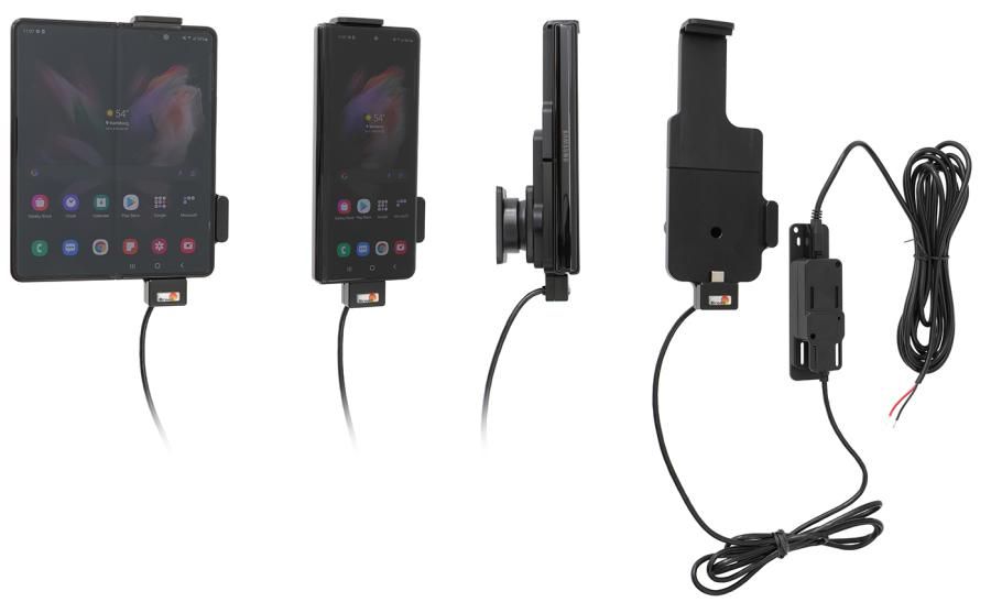 Brodit houder/lader Samsung Z Fold3 5G-fixed-open & folded