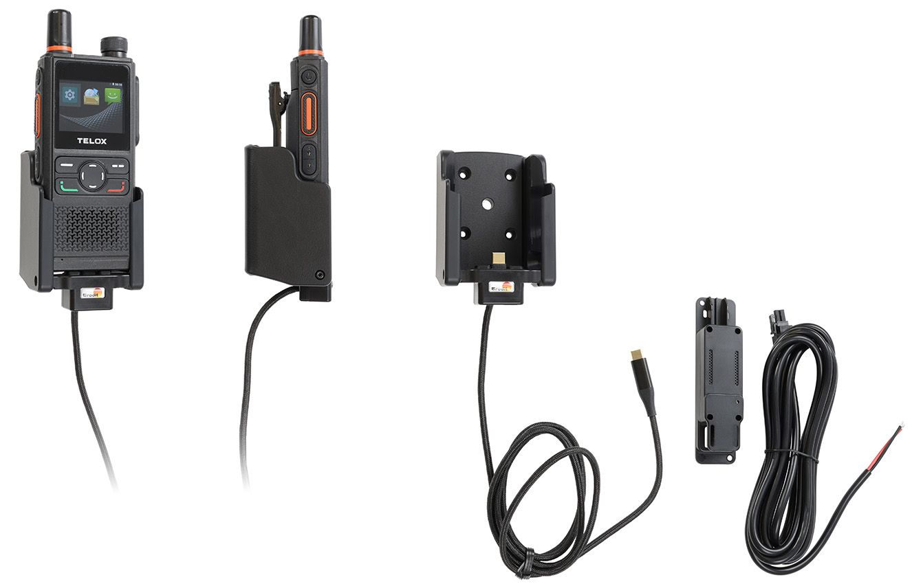 Brodit houder/lader Telox TE320P fixed instal.