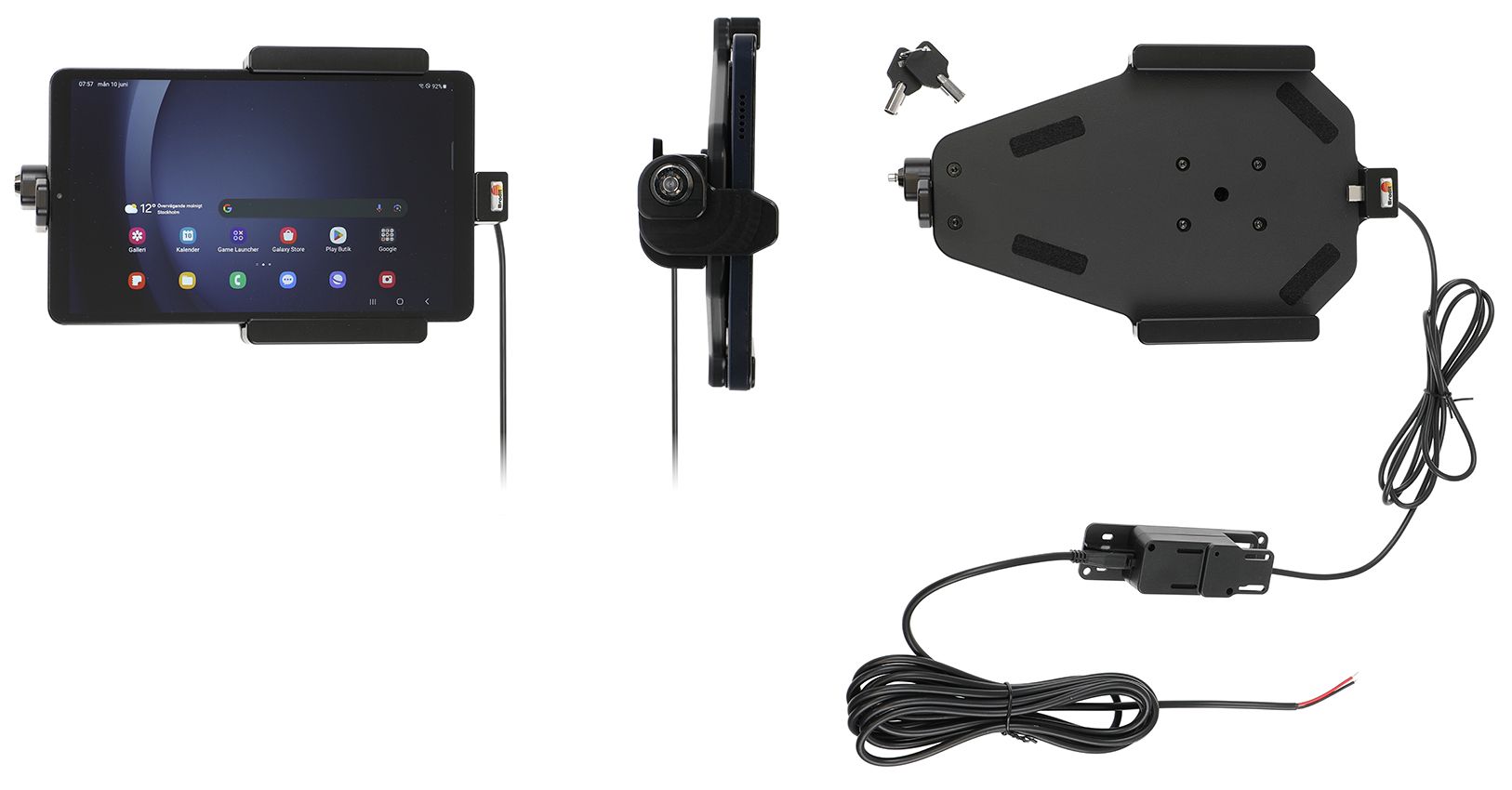 Brodit h/l Samsung Galaxy Tab A9  fixed LOCK-2 keys