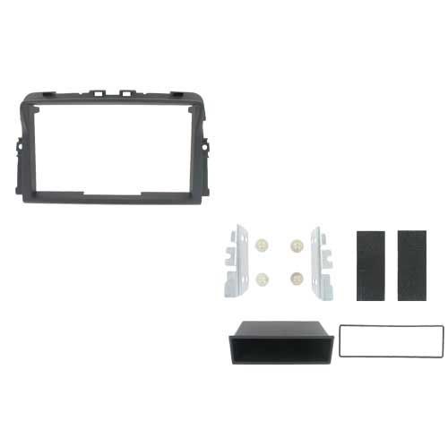 2-DIN frame Opel Vivaro, Trafic, Primastar 10-14 zwart