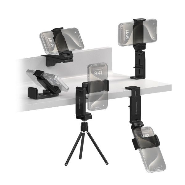 MagicMount Travel Phone Holder - Clamp Version opvouwbaar