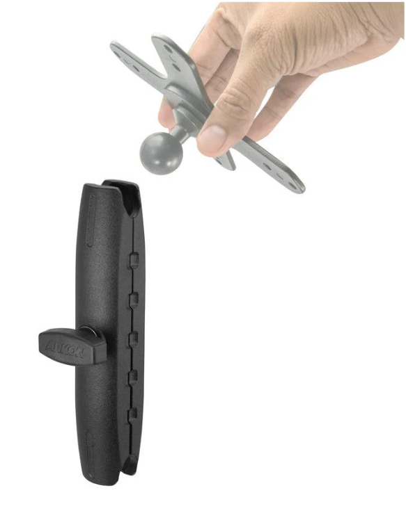 Arkon Metal Double Socket Arm for 1