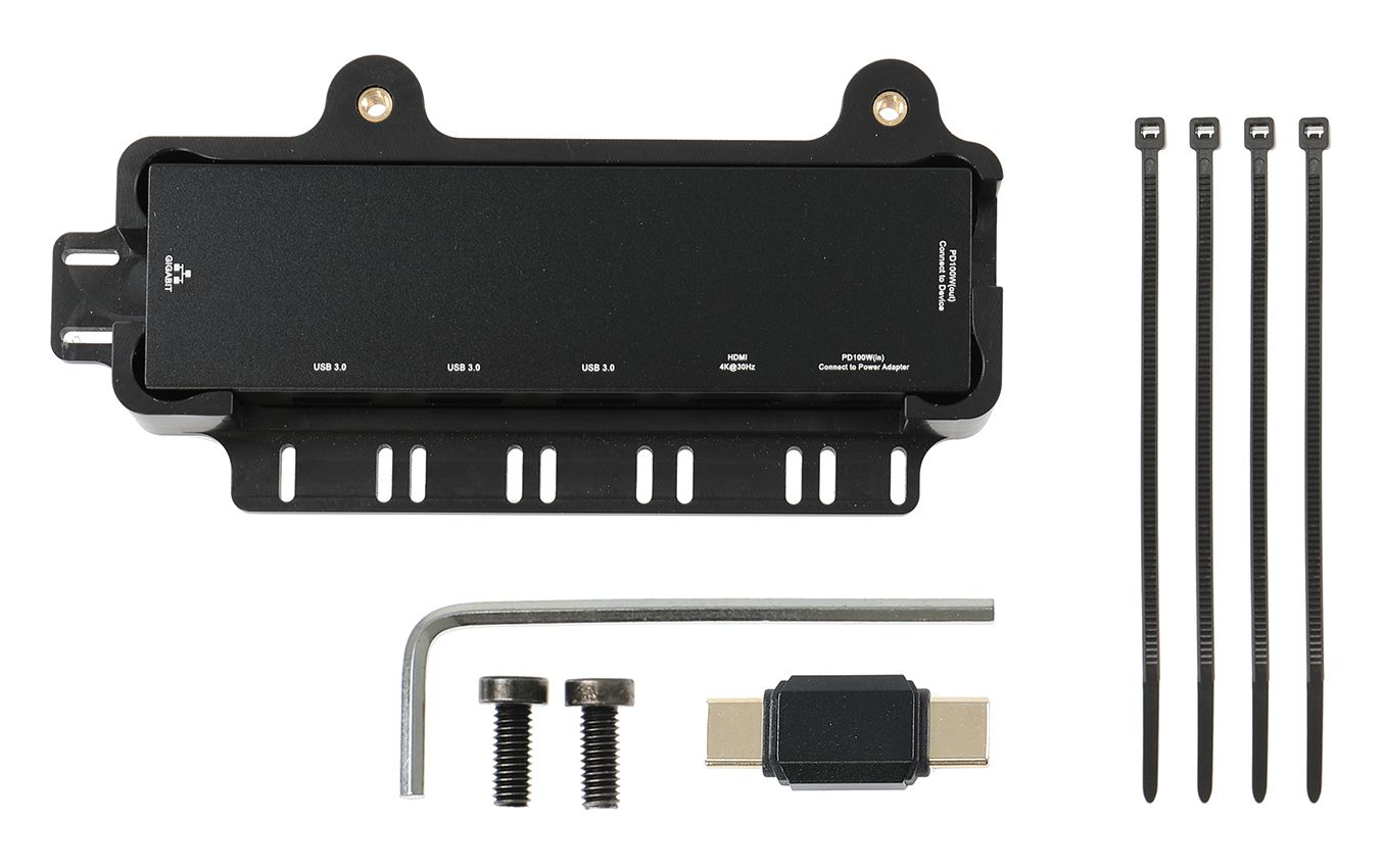 Brodit ModTek 6-Port Expansion Hub 4K usbC - with cover