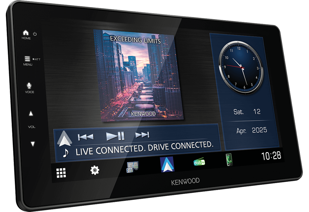 Kenwood DMX-F920DS 9" met zwevend HD touchscreen