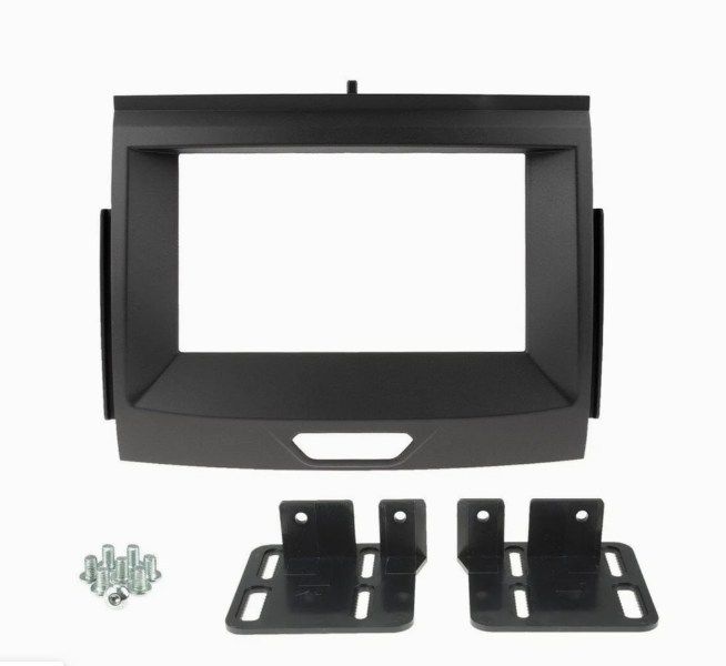 2-DIN frame Ford Ranger XLT/Wildtrack 16- 21 zwart OEM 8"