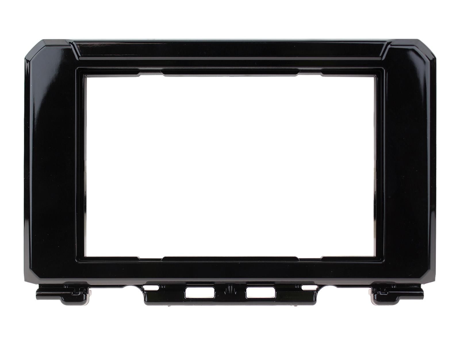 2-DIN frame Suzuki Jimny 18- piano zwart
