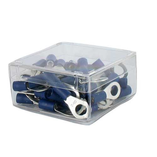 Kabelschoen ring, blauw M6 kabel Ø 1.5 - 2.5 mm 50 stuks