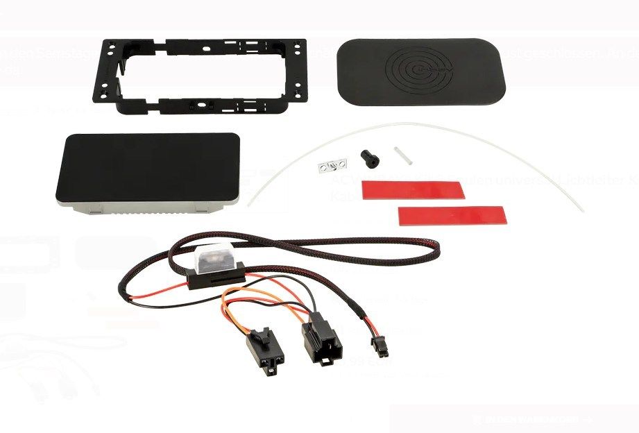 Inbay® Kit 3-spoel met rubberen pad + lichtgeleider-set