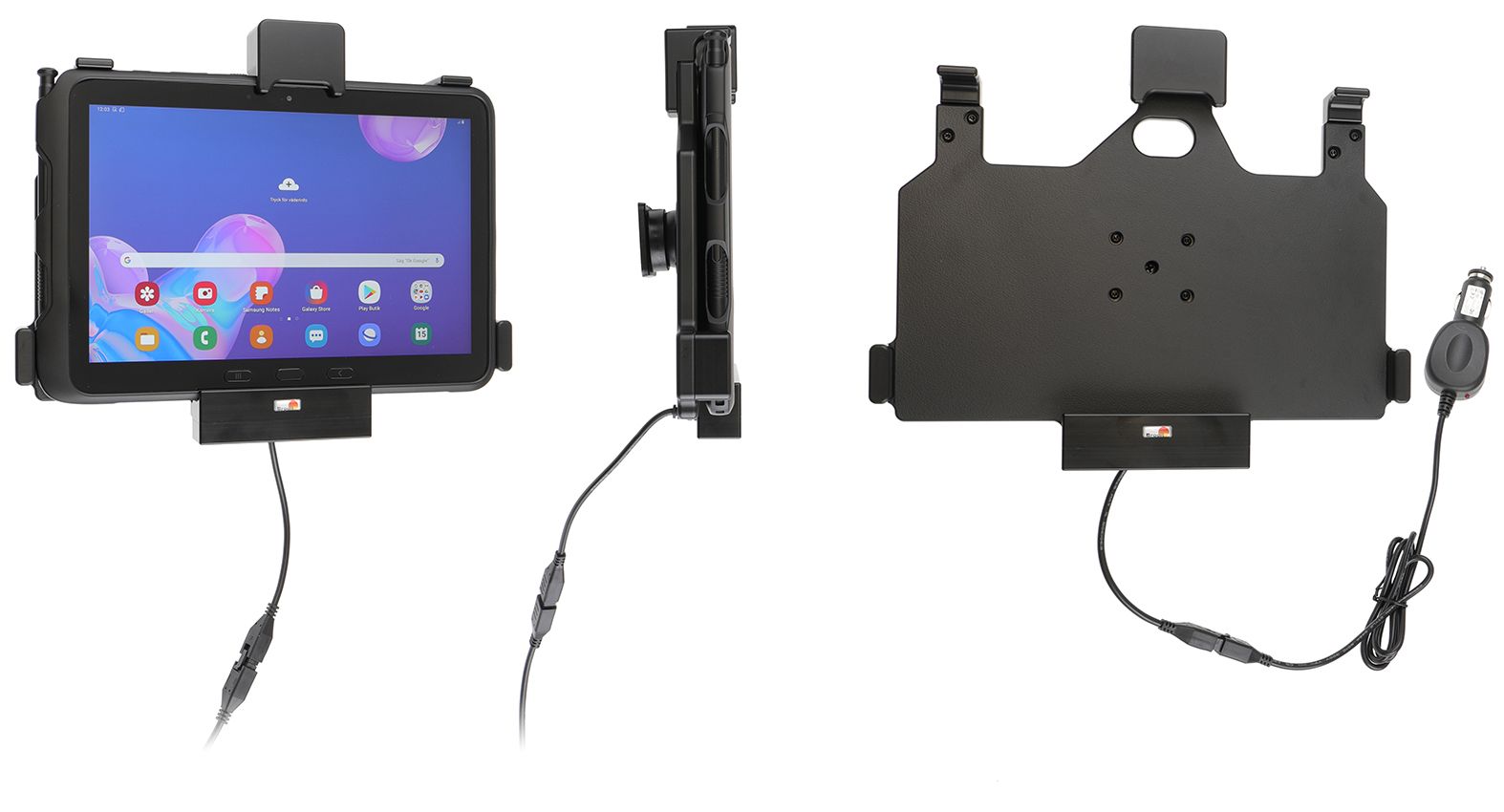 Brodit h/l Samsung Tab Active Pro (veerweerstand) sig.plug