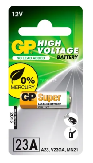 GP 23A (12V) remote/alarm