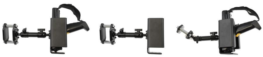 Brodit houder univ. scanner pistolgrip - Forklift 172mm/72mm